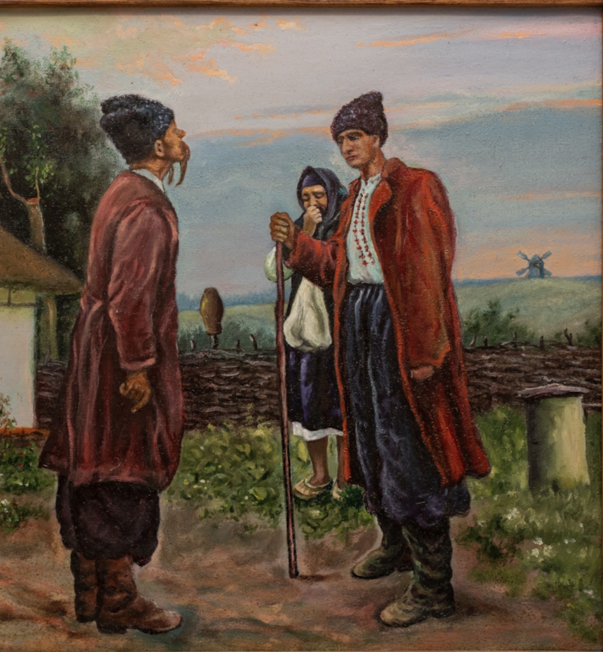 Проводи в науку.<br> Художник:Луценко Ю.